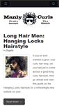 Mobile Screenshot of manlycurls.com